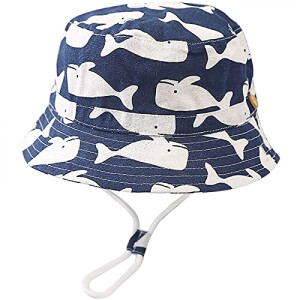 Bob Baleine blancs s bleu homme/femme