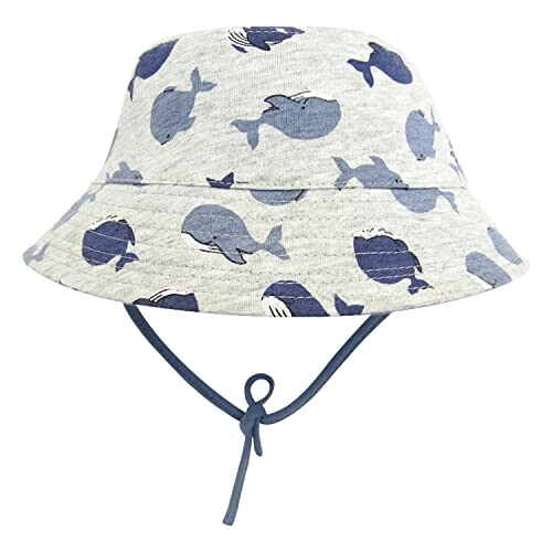 Bob Baleine gris bébé/fille/garçon