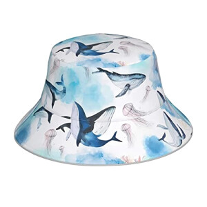 Bob Baleine noir taille unique homme/femme