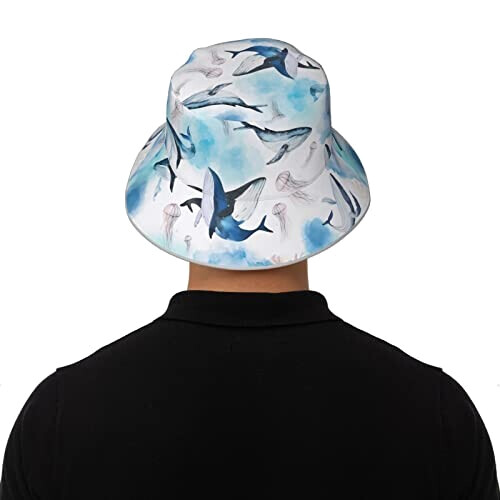 Bob Baleine noir taille unique homme/femme variant 6 