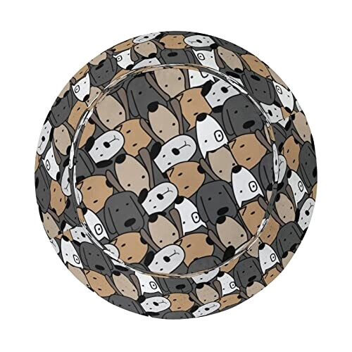 Bob Chien motif s mignons et drôles taille unique homme/femme variant 2 