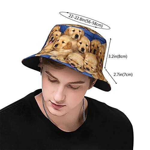 Bob Chien motif taille unique homme/femme variant 1 