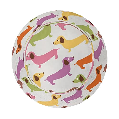 Bob Teckel - Chien -  couleuré avec motif animal mignon taille unique homme/femme variant 0 