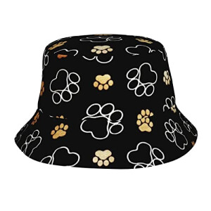 Bob Chien empreintes de pattes de taille unique homme/femme