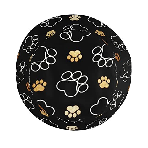 Bob Chien empreintes de pattes de taille unique homme/femme variant 2 