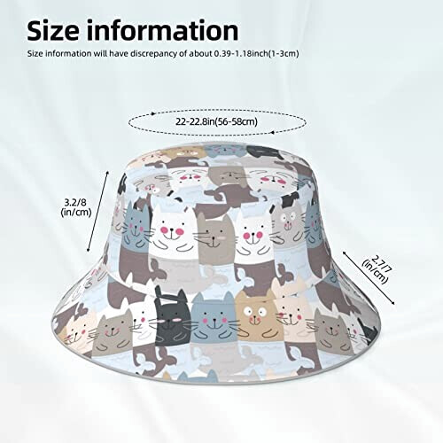 Bob Chat taille unique homme/femme variant 3 