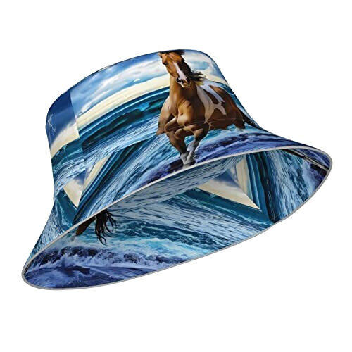 Bob Cheval noir taille unique homme/femme variant 0 