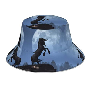 Bob Cheval noir taille unique homme/femme