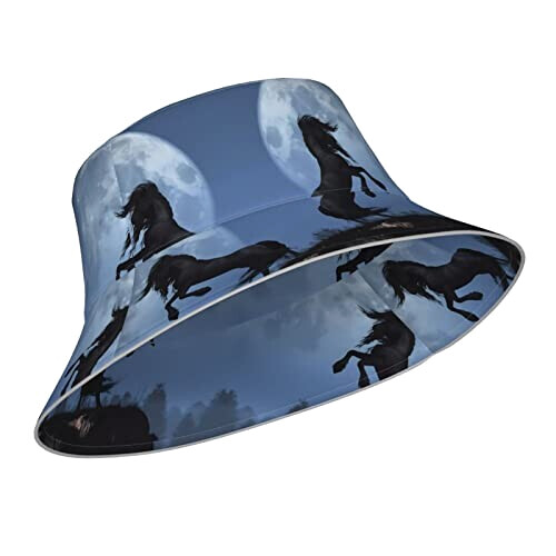 Bob Cheval noir taille unique homme/femme variant 0 