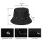 Bob Canard noir + imprimé taille unique homme/femme - miniature variant 2