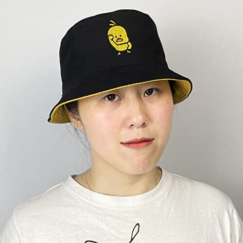 Bob Canard noir/jaune taille unique homme/femme variant 3 