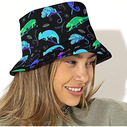 Bob Caméléon chameleon style- taille unique homme/femme variant 1 