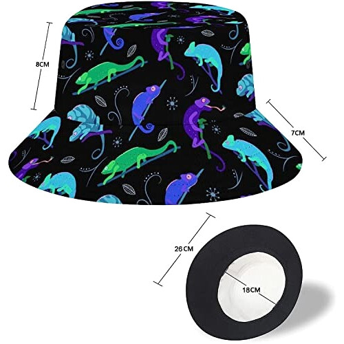 Bob Caméléon chameleon style- taille unique homme/femme variant 2 