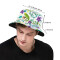 Bob Caméléon chameleons and tropical leaves and flowers homme/femme - miniature variant 2