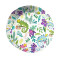 Bob Caméléon chameleons and tropical leaves and flowers homme/femme - miniature variant 3
