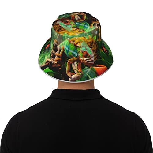 Bob Caméléon noir taille unique homme/femme variant 6 