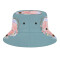Bob Cochon bleu floral taille unique homme/femme - miniature variant 5