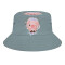 Bob Cochon floral bleu taille unique homme/femme - miniature