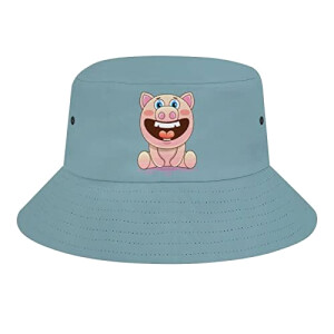 Bob Cochon wacky pig bleu taille unique homme/femme