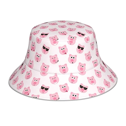 Bob Cochon noir taille unique homme/femme