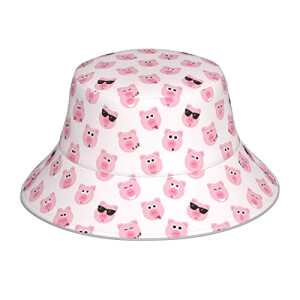 Bob Cochon noir taille unique homme/femme