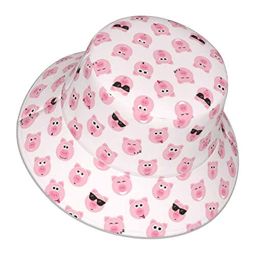 Bob Cochon noir taille unique homme/femme variant 1 