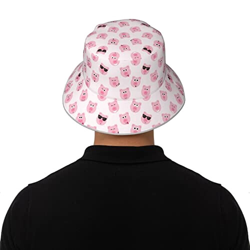 Bob Cochon noir taille unique homme/femme variant 6 