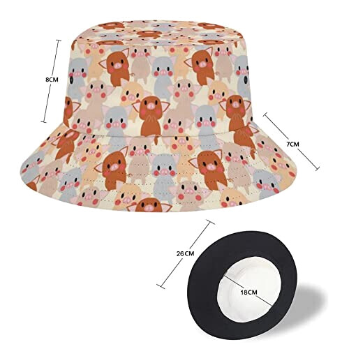 Bob Cochon comme indiqué sur la photo taille unique homme/femme variant 2 