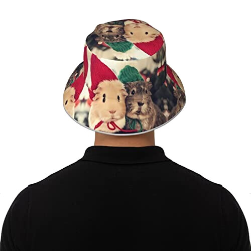 Bob Cochon noir taille unique homme/femme variant 6 
