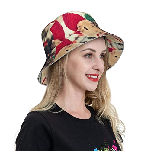 Bob Cochon noir taille unique homme/femme variant 7 