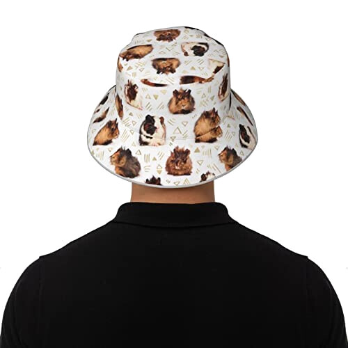 Bob Cochon noir taille unique homme/femme variant 6 