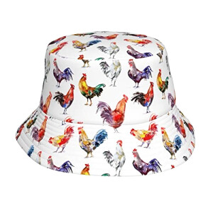 Bob Coq aquarelle  taille unique homme/femme