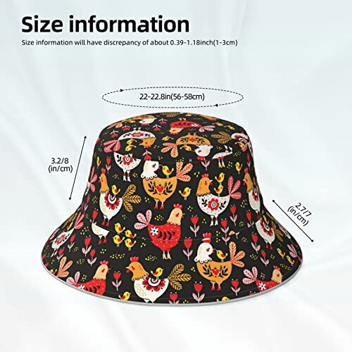 Bob Coq taille unique homme/femme variant 4 