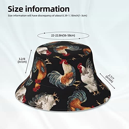 Bob Coq taille unique homme/femme variant 3 
