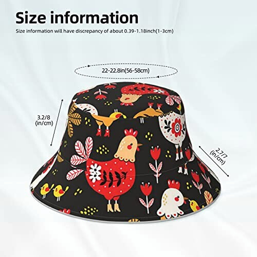 Bob Coq taille unique homme/femme variant 3 