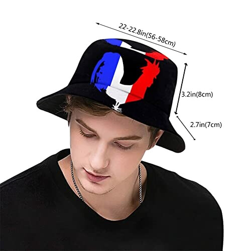 Bob Coq gaulois taille unique homme/femme variant 1 