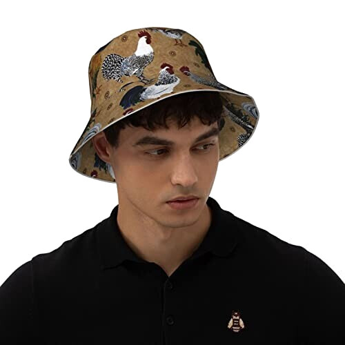 Bob Coq noir taille unique homme/femme variant 5 