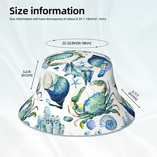 Bob Crabe taille unique homme/femme variant 3 