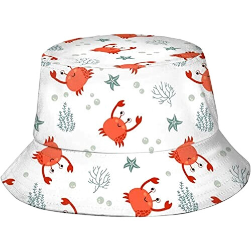 Bob Crabe bucket hat taille unique homme/femme