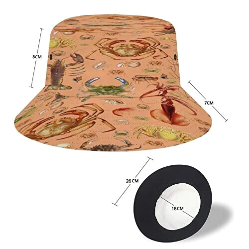 Bob Crabe taille unique homme/femme variant 1 