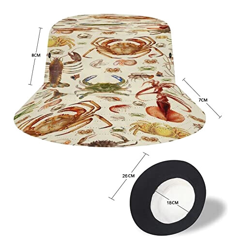 Bob Crabe taille unique homme/femme variant 1 
