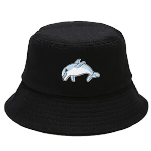 Bob Dauphin noir taille unique homme/femme