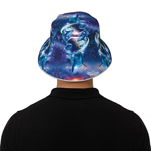 Bob Dauphin noir taille unique homme/femme variant 6 