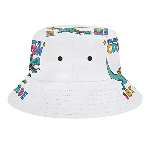 Bob Dinosaure i'm ready to crush kindergarten dinosaur back to taille unique homme/femme variant 5 