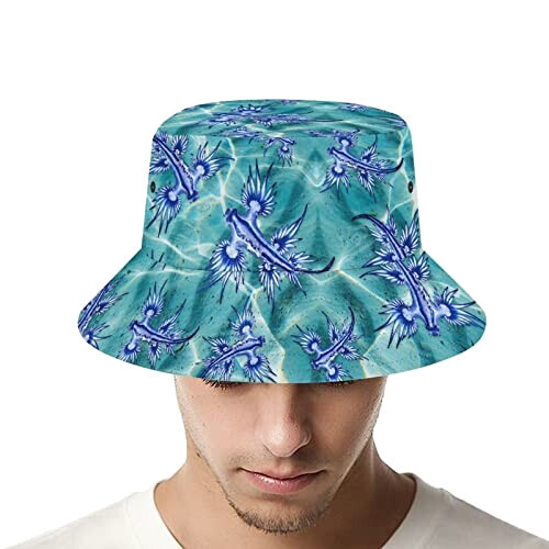 Bob Dragon bleu sea slug nudibranch glaucus atlantic taille unique homme/femme variant 4 