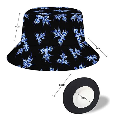 Bob Dragon bleu sea slug nudibranch glaucus atlantic taille unique homme/femme variant 1 