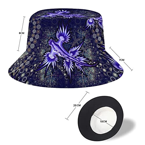 Bob Dragon bleu sea slug nudibranch glaucus atlantic taille unique homme/femme variant 1 