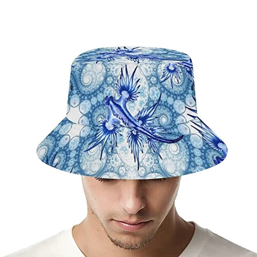 Bob Dragon bleu sea slug nudibranch glaucus atlantic taille unique homme/femme variant 4 