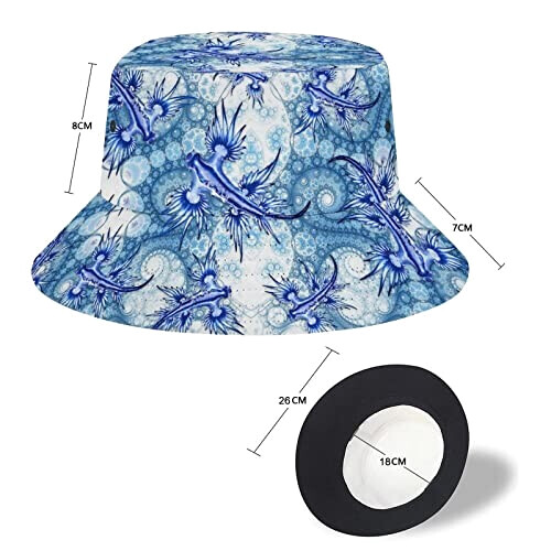 Bob Dragon bleu sea slug nudibranch glaucus atlantic taille unique homme/femme variant 1 