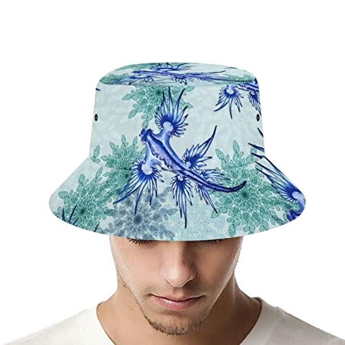 Bob Dragon bleu sea slug nudibranch glaucus atlantic taille unique homme/femme variant 4 